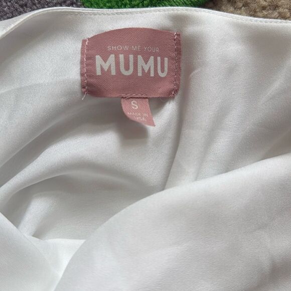 Show Me Your Mumu Jasmine Halter Mini Dress S - Picture 8 of 10